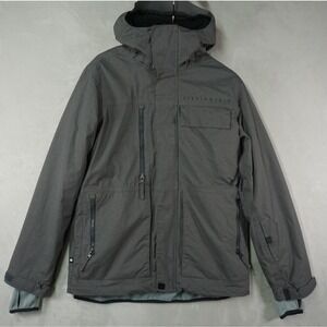 686 Smarty 3-in-1 Form Mens Small Snowboard Ski Jacket Charcoal Gray